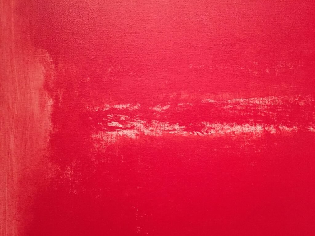 Red abstract painting texture